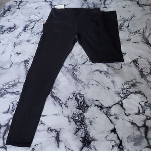 Victoria's Secret PINK black leggings w/ pockets